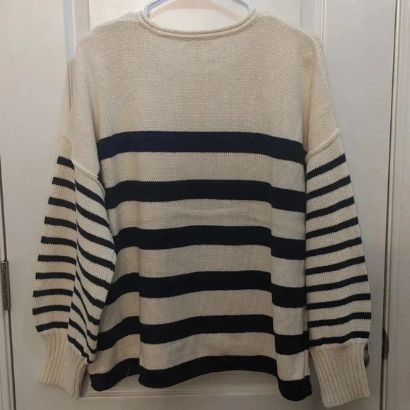 Madewell Pullover Sweater in Mixed Stripe - Picture 7 of 10